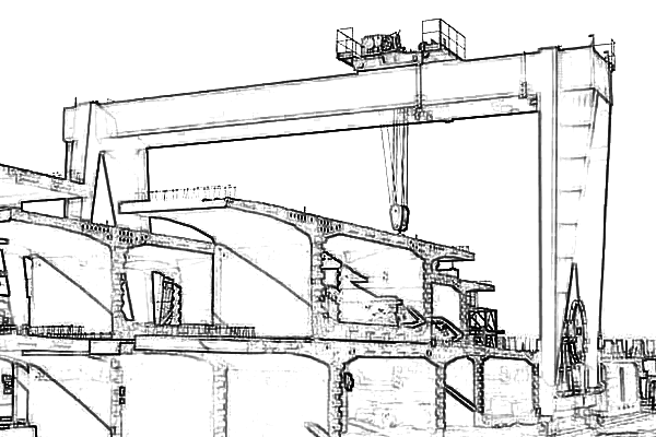 65噸龍門吊在室外安裝 甘肅金昌龍門吊廠家