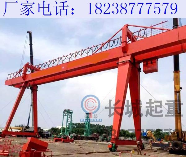 甘肅臨夏60噸龍門吊廠家 大跨度龍門吊的結(jié)構(gòu)設(shè)計(jì)