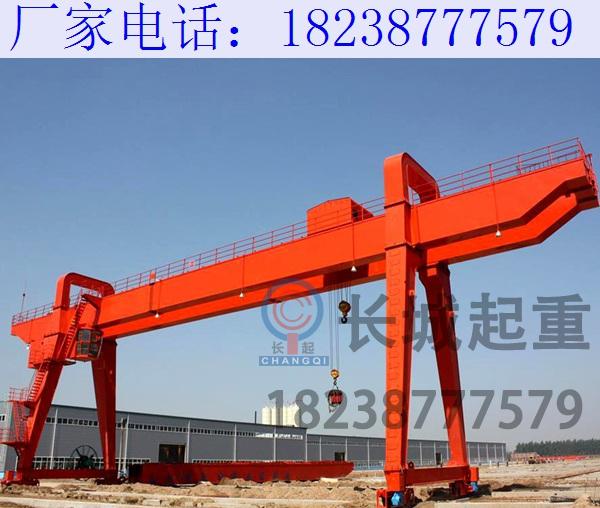 湖南益陽(yáng)雙梁龍門吊廠家 門式起重機(jī)的調(diào)整步驟