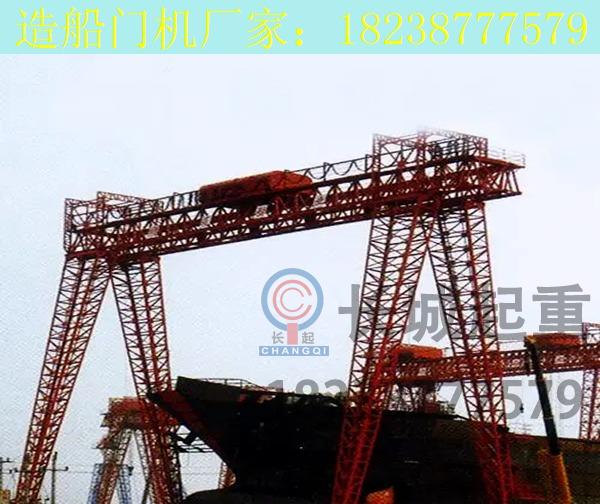 湖南湘潭80噸龍門吊按結(jié)構(gòu)形式劃分為