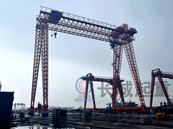造船門機的輔助系統(tǒng)環(huán)保設(shè)計 造船龍門吊銷售